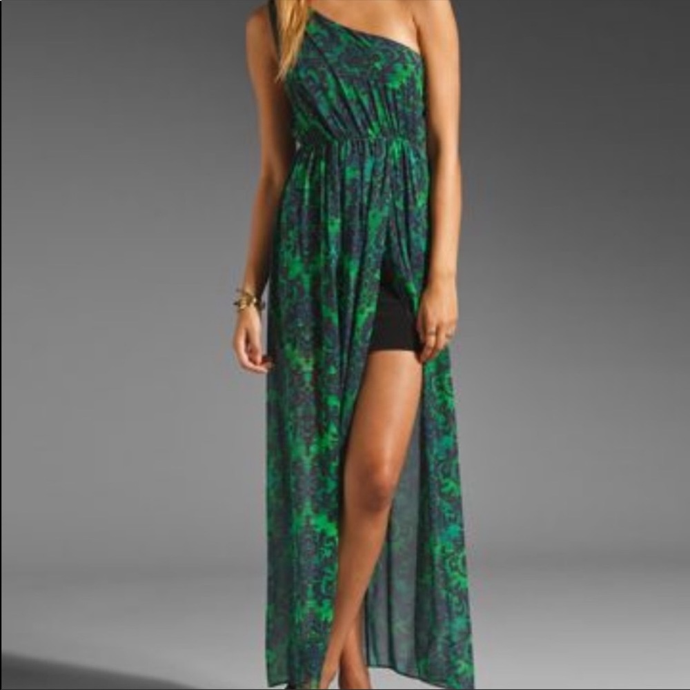 Alice + Olivia “Gidget” Printed Maxi Dress size 0